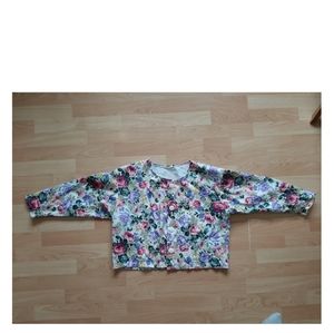 Vintage floral button up